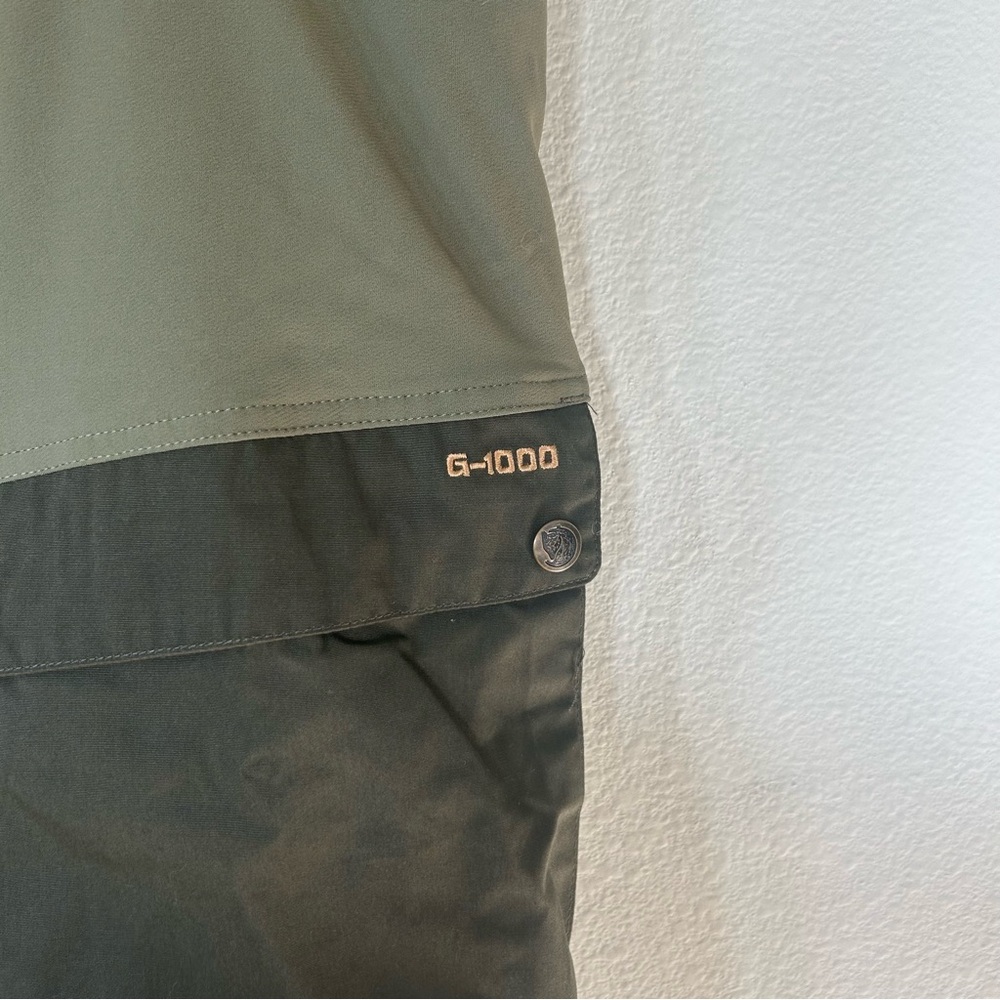 Fjällräven Keb Trousers Women’s US 16 Long 34” G-1000 Green NWT - Picture 2 of 6